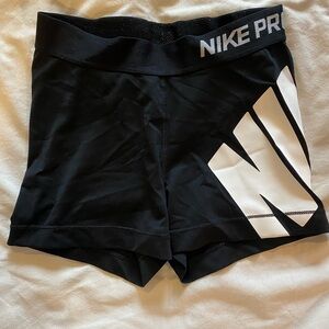 Nike Women's Black Pro Shorts